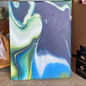 Acrylic Pour Canvas